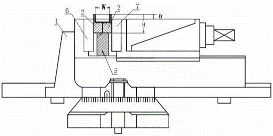 A processing method for T-shaped thin-walled parts