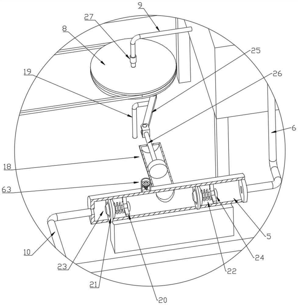 Energy-saving and environment-friendly industrial waste gas combustion treatment device