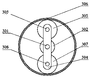 Tea leaf withering and rocking device