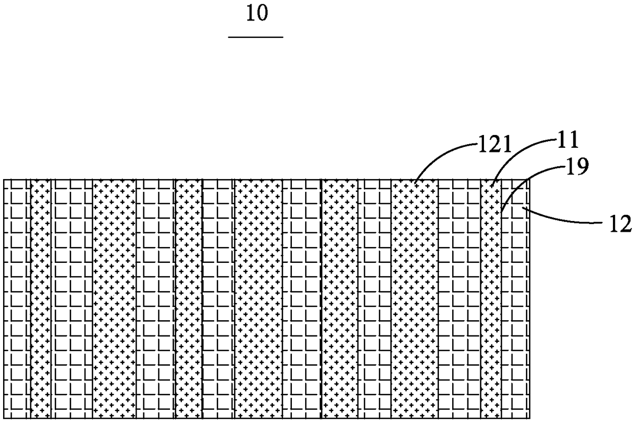 Solid electrolyte structure and preparation method thereof, and lithium battery