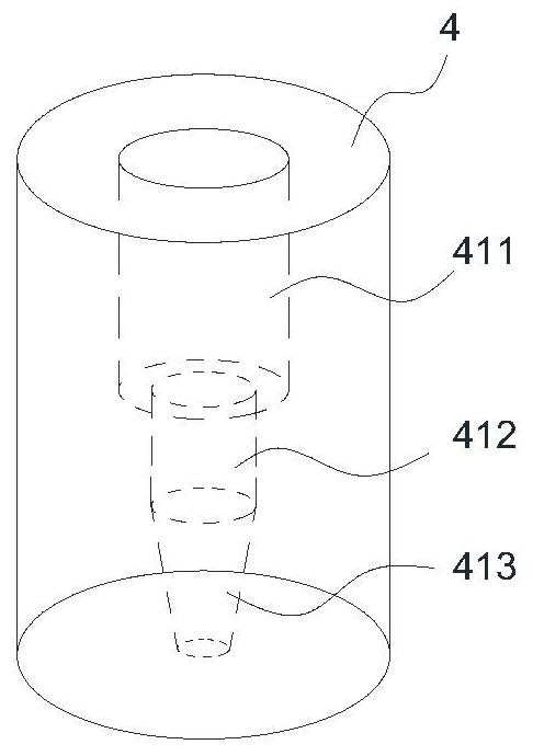 Plastic deformation method for grain refinement and twin crystal material preparation device