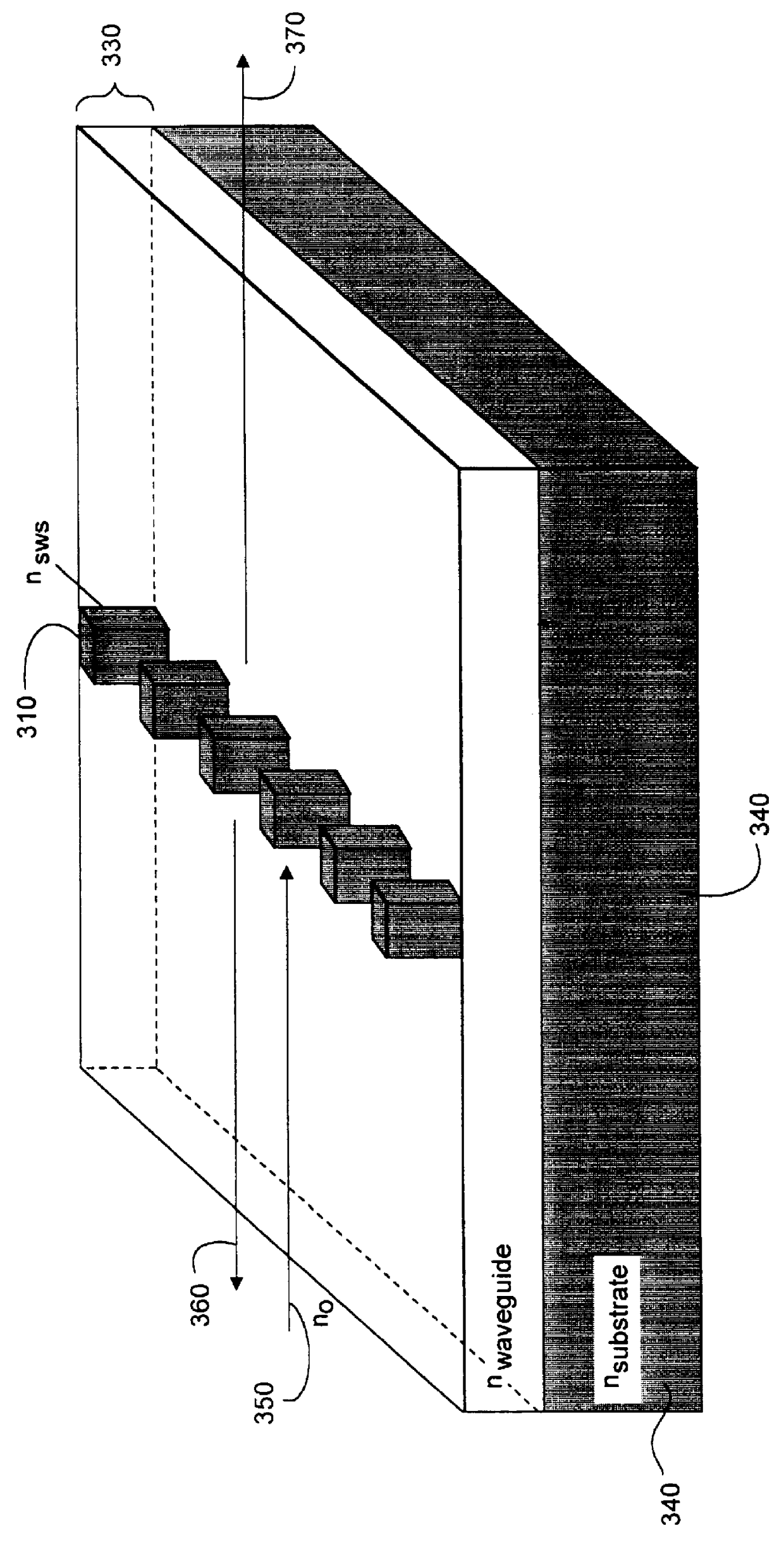 Integrated narrowband optical filter based on embedded subwavelength resonant grating structures