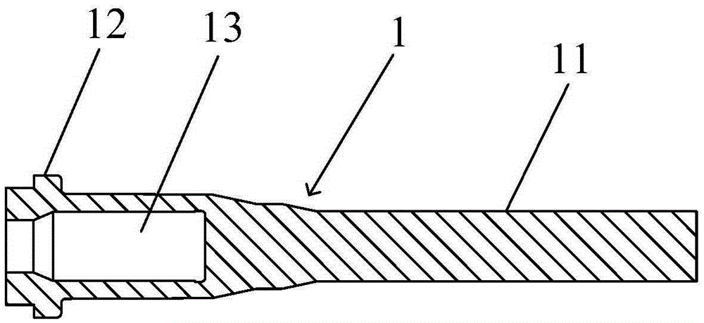 Die for pre-forming inner holes of deep-hole shaft parts, method for forming inner holes and forming process of deep-hole shaft parts