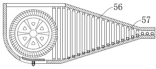 Car tire self-clamping, splitting and grinding integrated device based on Pascal's law