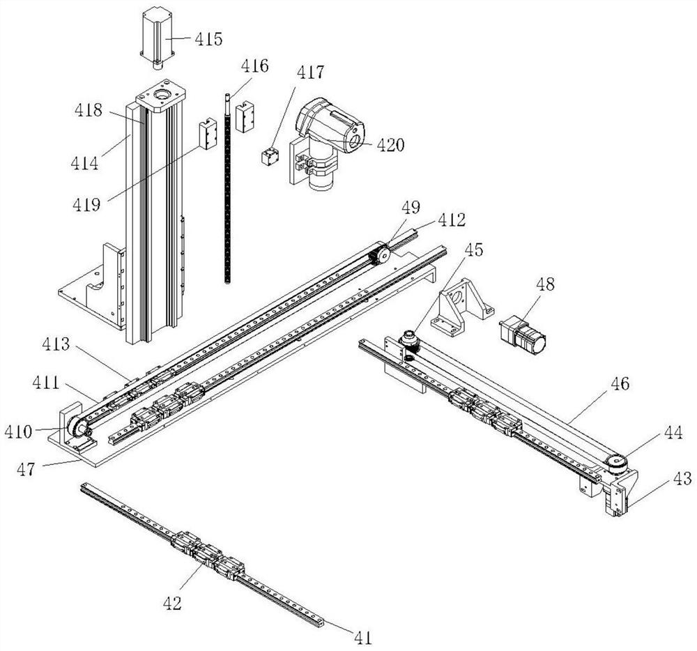 Self-service temperature measuring device for outpatient department