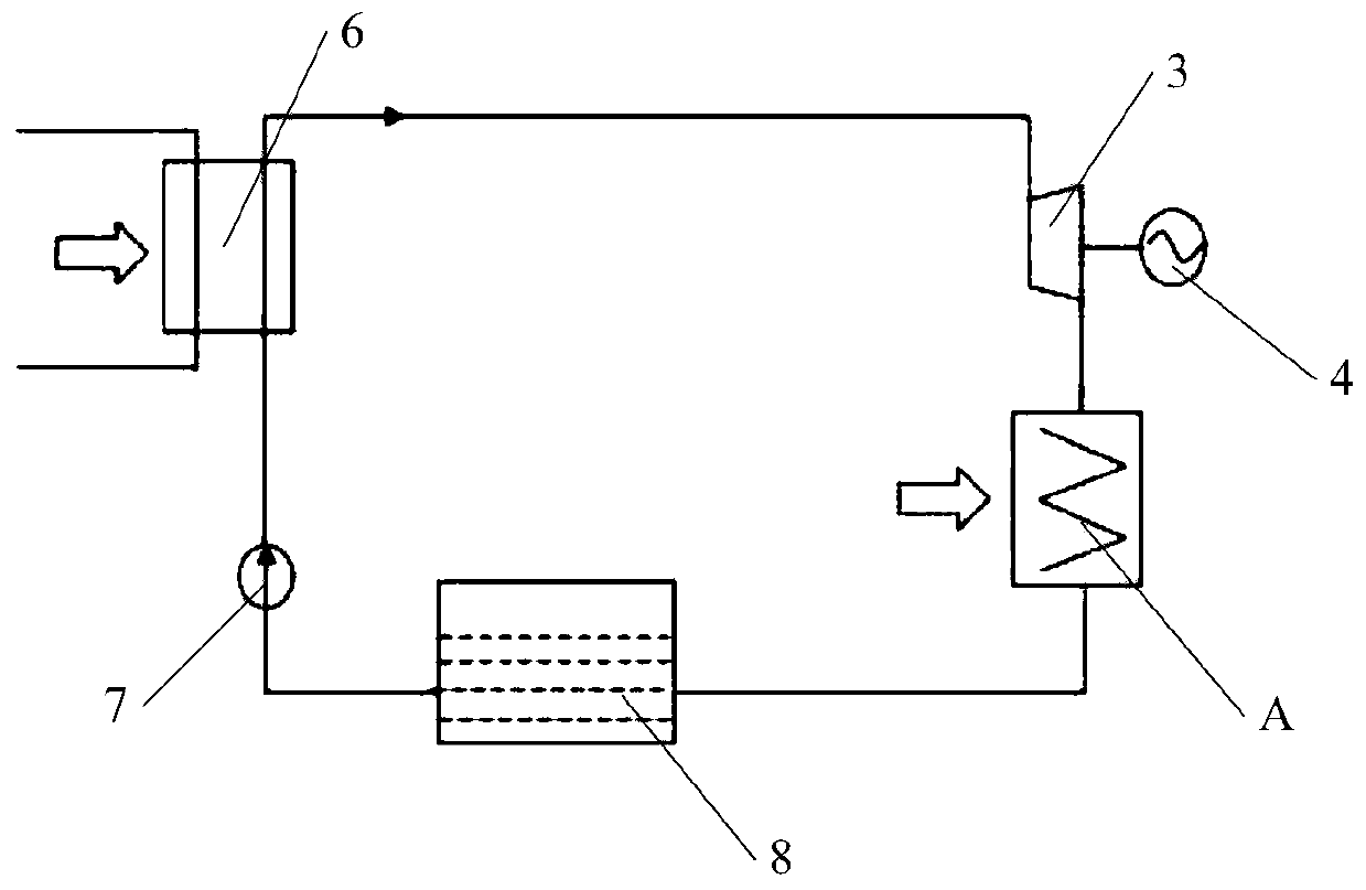 Low-parameter heat recovery system