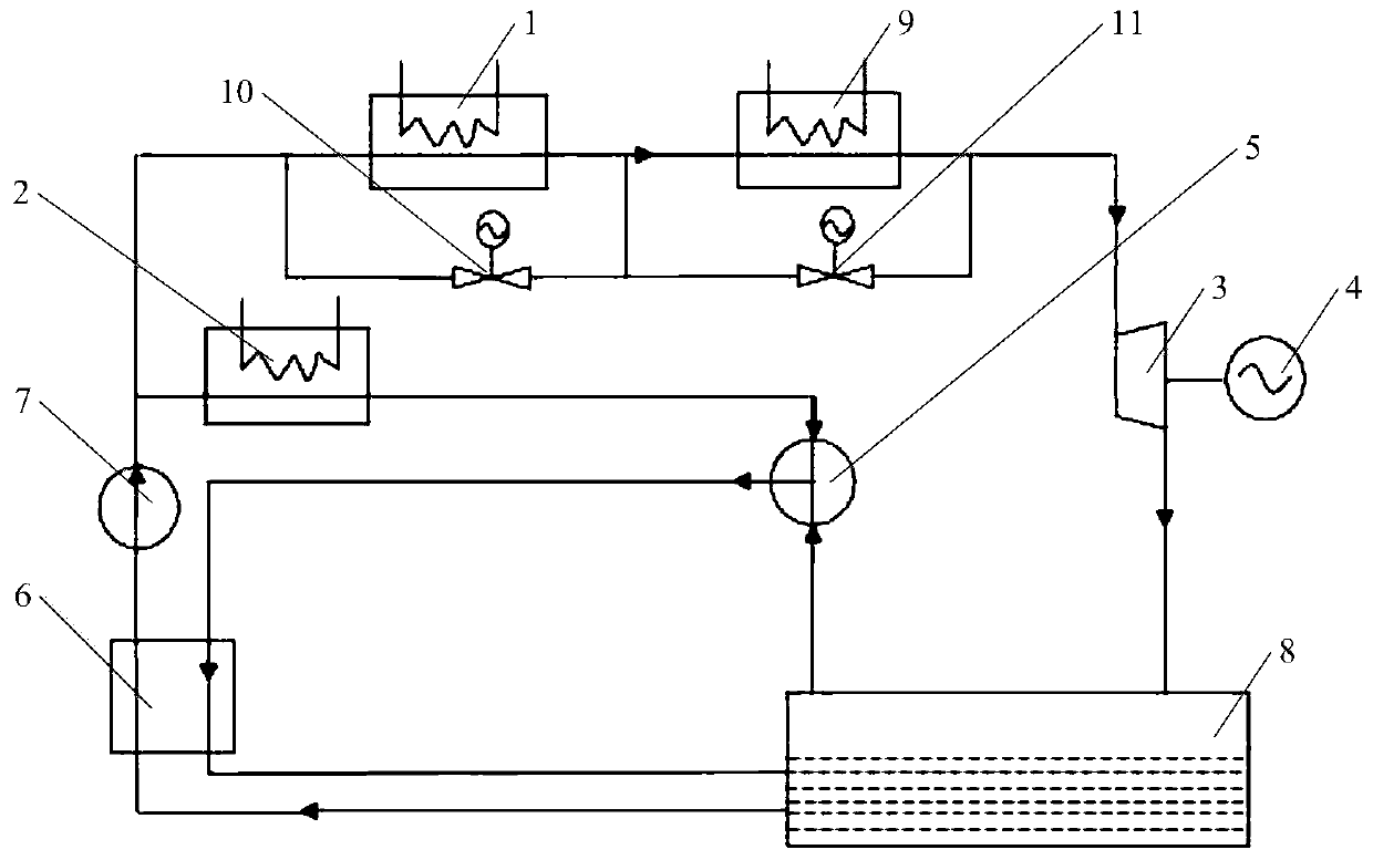 Low-parameter heat recovery system