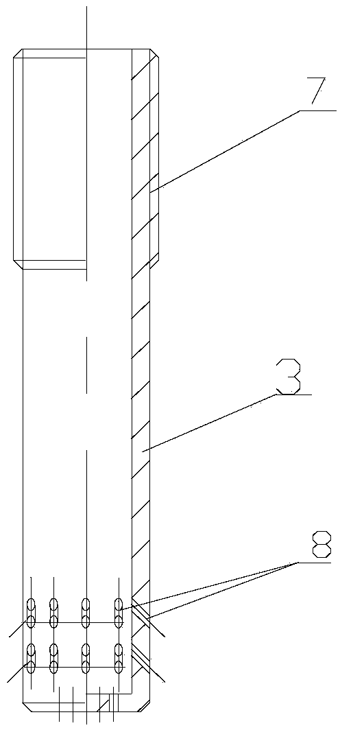 Micro water fog spray nozzle based on bubble atomization