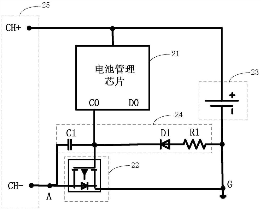 Activation circuit and activation method thereof, battery protection circuit, battery