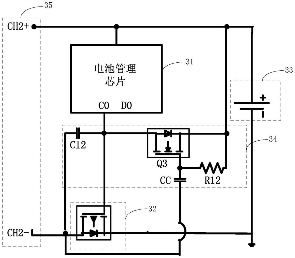 Activation circuit and activation method thereof, battery protection circuit, battery