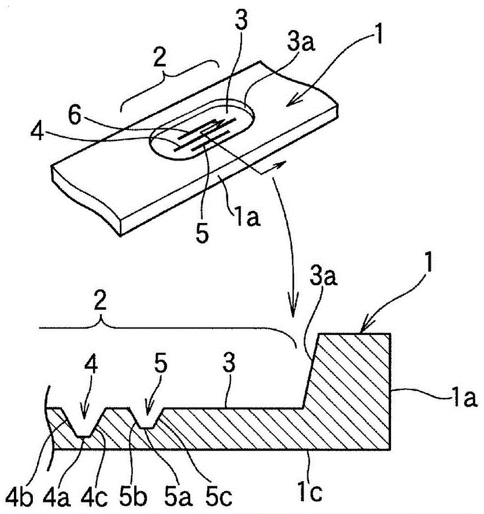 Method for forming battery case cover and explosion-proof valve of battery case cover