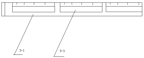 Line drawing device for craniocerebral operation