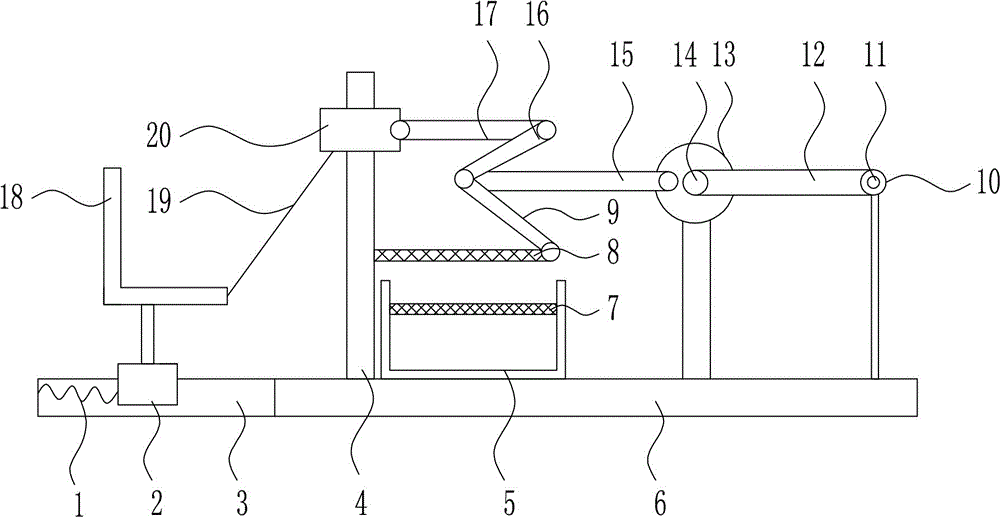 Agriculture rapeseed rapid peeling device