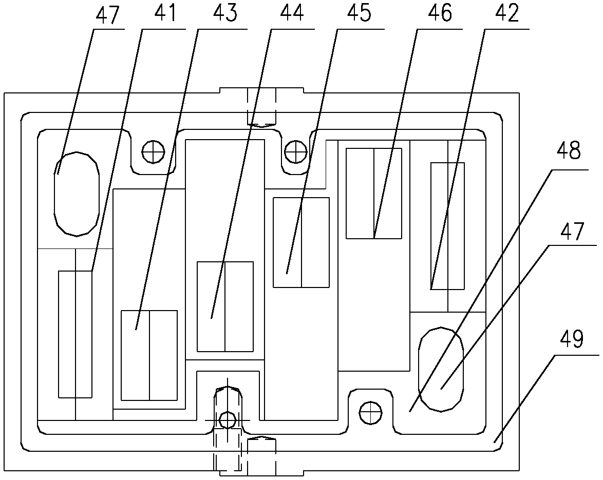 Flat-bulb steel ultrasonic automatic flaw detection device and flaw detection method