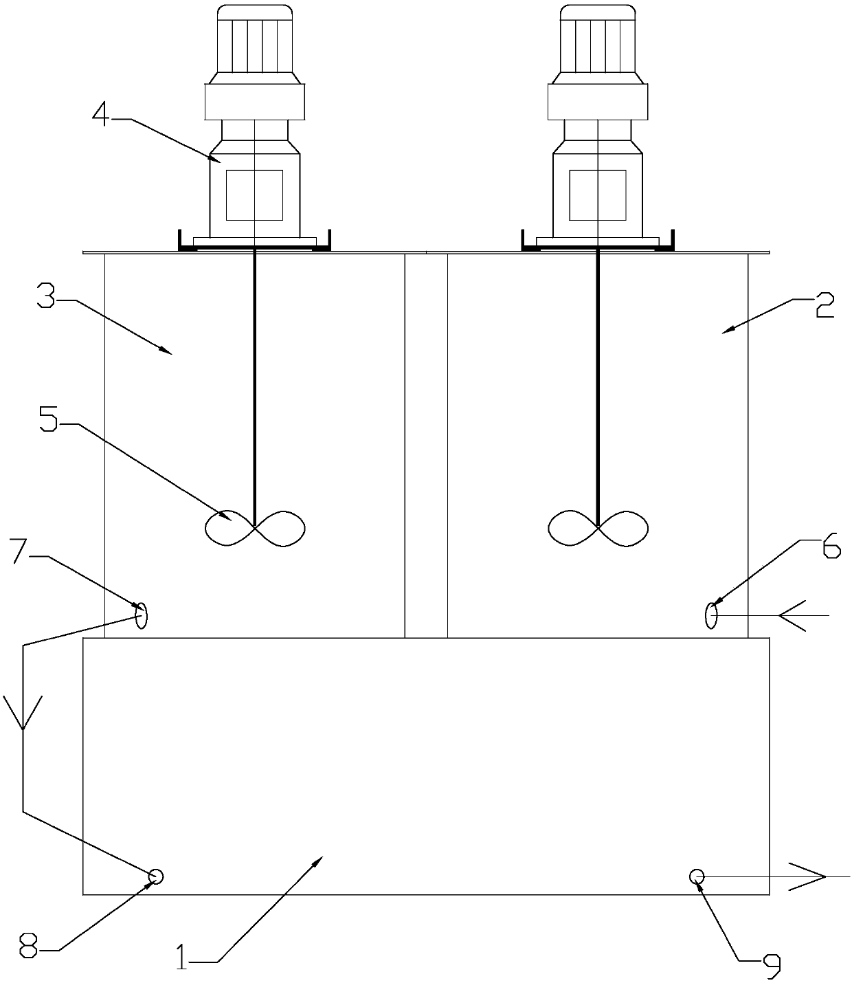 Tandem chemical feeding device