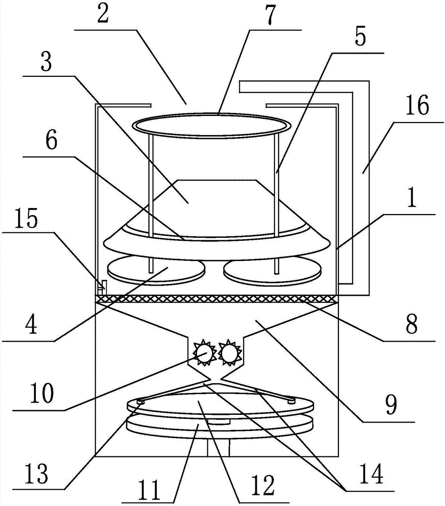 Efficient pulverizer used for preparation of traditional Chinese medicine decoction pieces