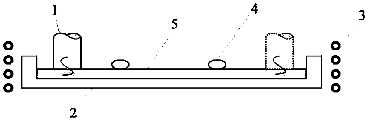 Ultrasonic-assisted local metallizing method on surface of ceramic