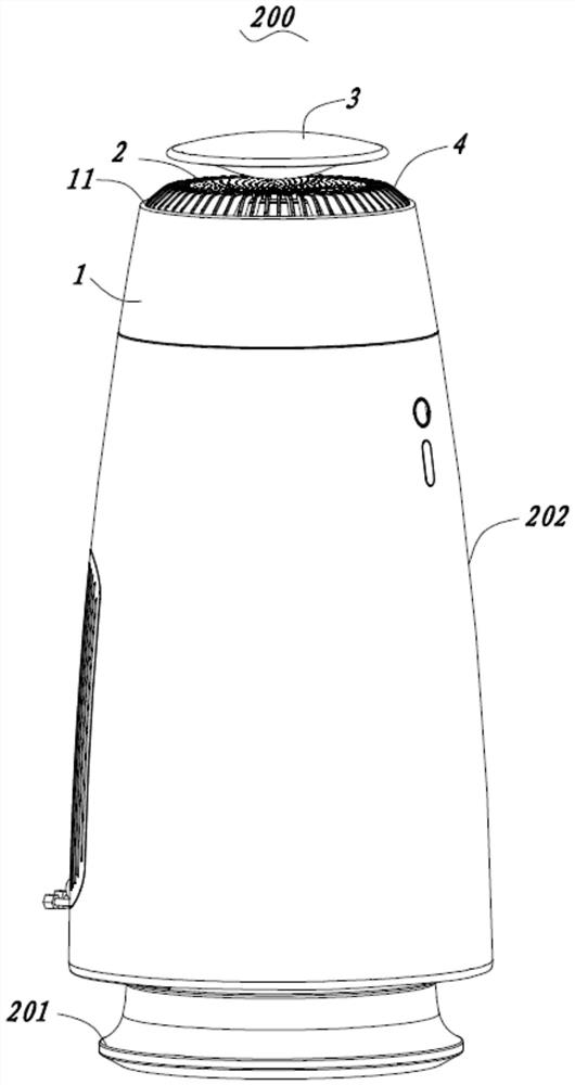 Air conditioner outlet components