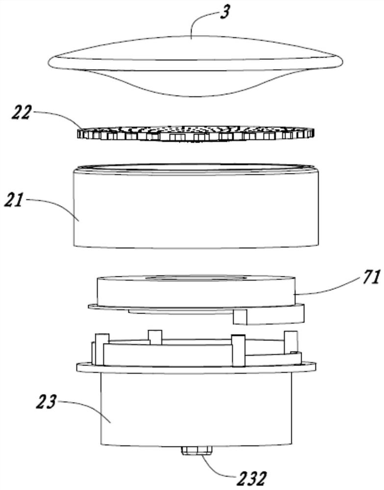 Air conditioner outlet components