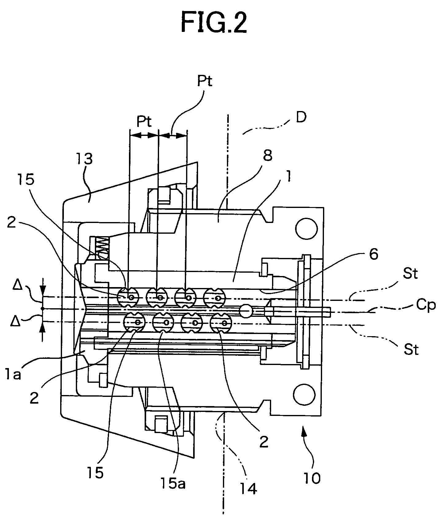 Cylinder lock device