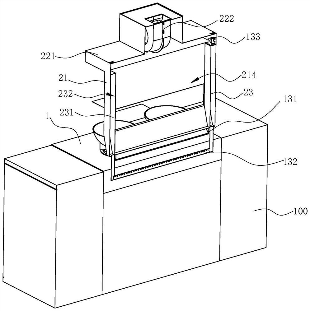 An all-in-one smoking stove