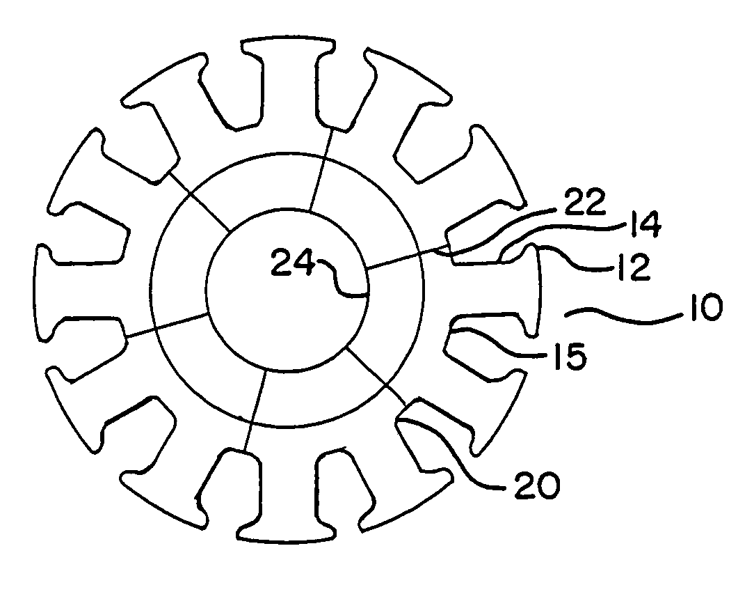 Soft magnetic composite powder metal cores