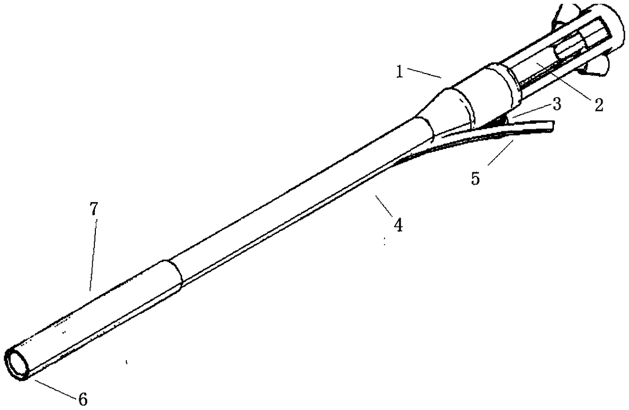 An expandable endoscope