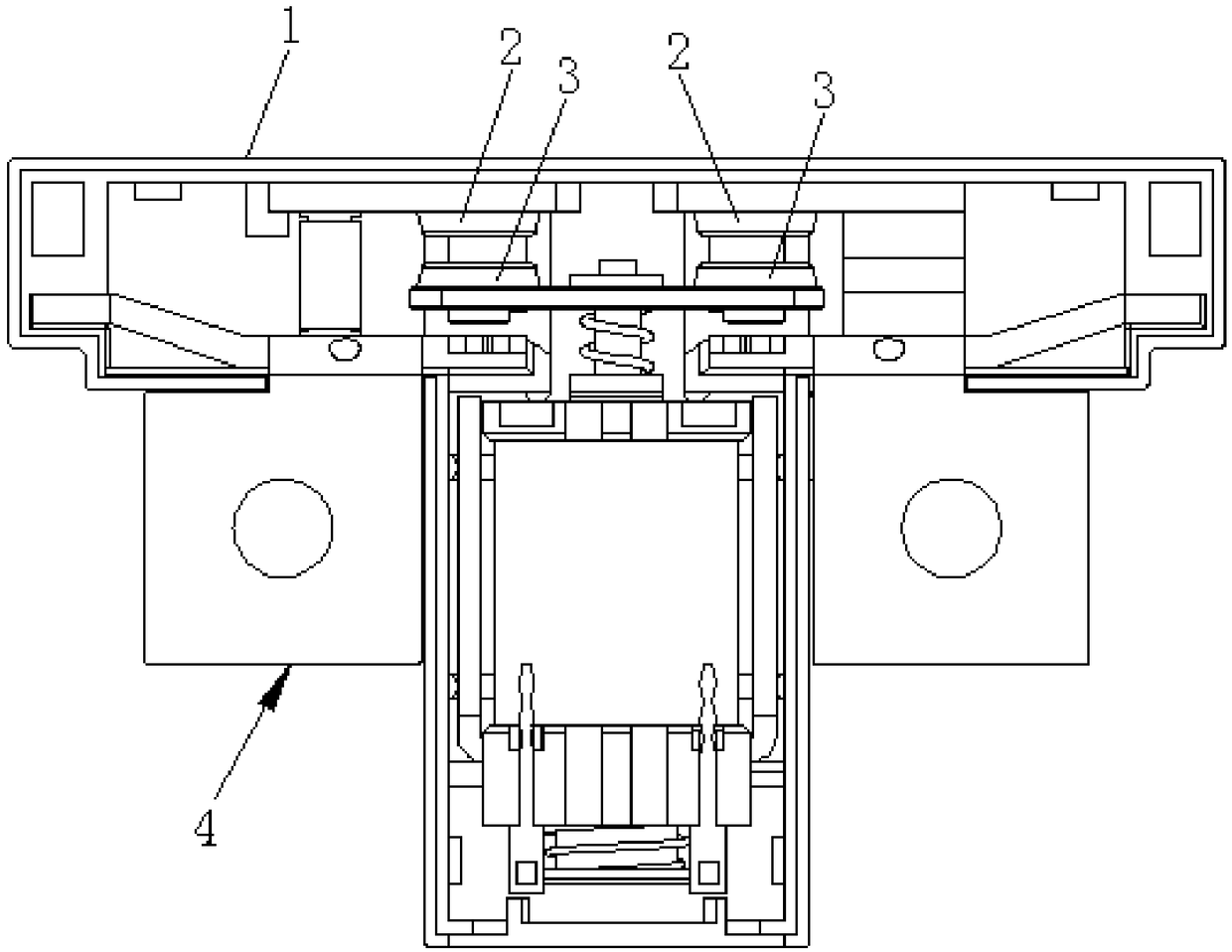 Direct-current contactor with fuse protection function