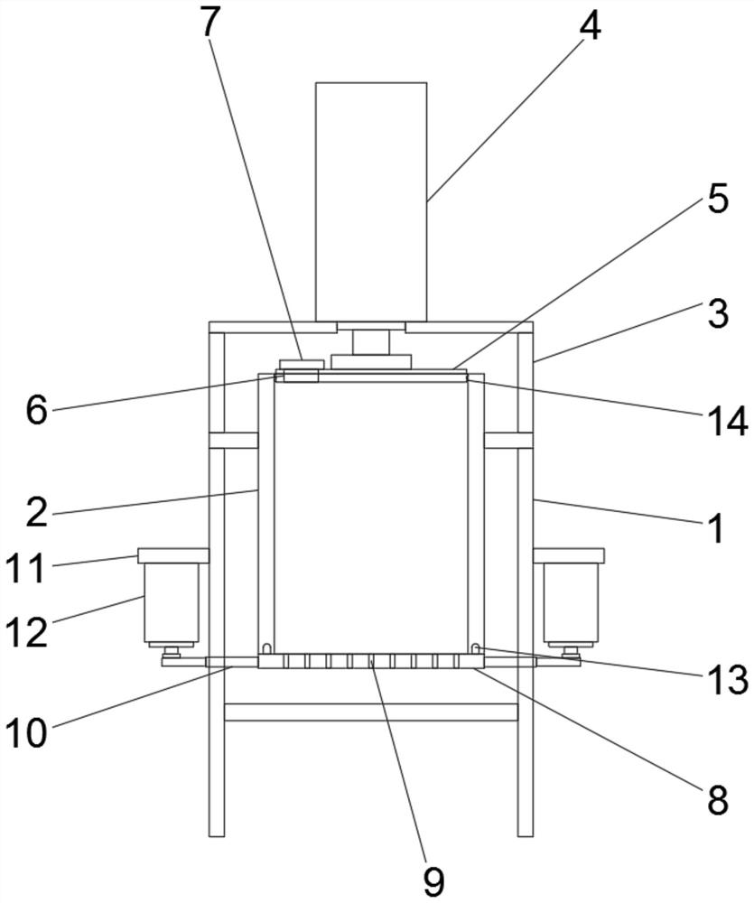 Filter press for gravel