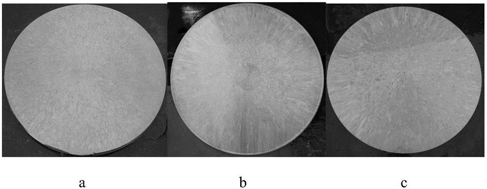 Method for controlling solidification structure of large-size TC4-DT titanium alloy ingot