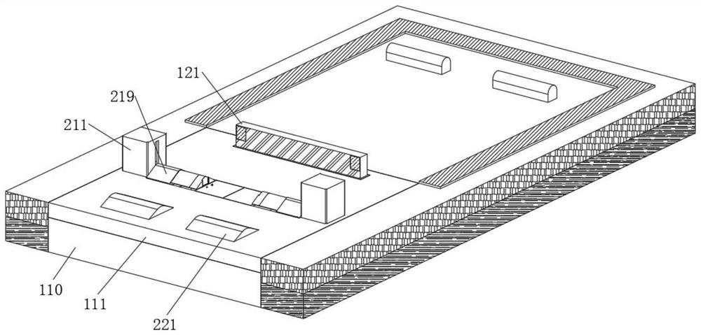 Intelligent parking pile lifting system capable of sensing width of vehicle body