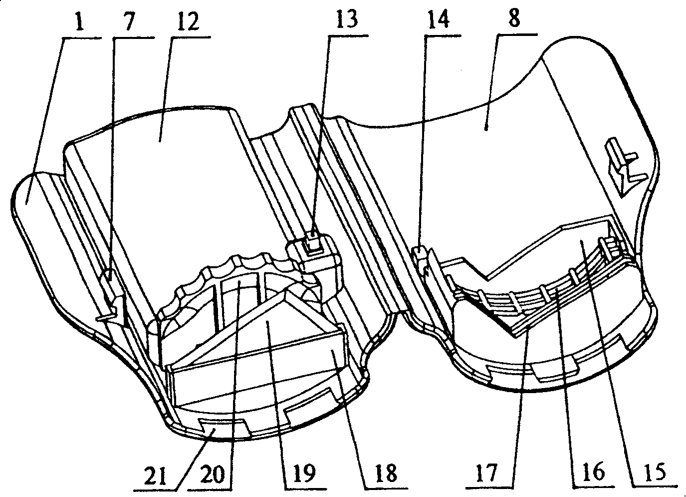 Clip cutter with display for umbilical cord