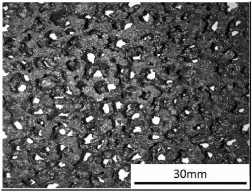 Iron-based magnetic foam wave-absorbing material with low frequency broadband wave-absorbing performance and preparation method thereof