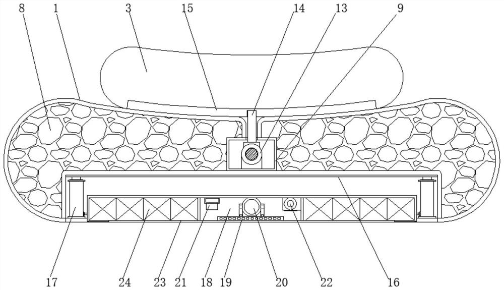 Decompression pillow for neurosurgery