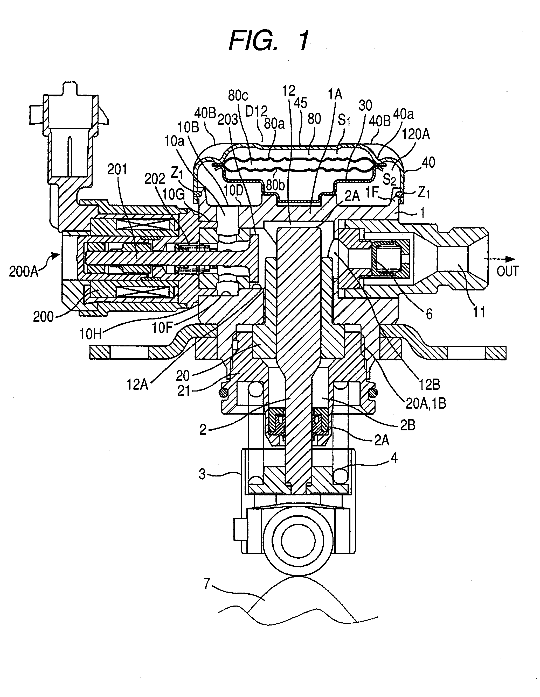 Fluid Pressure Pulsation Damper Mechanism and High-Pressure Fuel Pump Equipped with Fluid Pressure Pulsation Damper Mechanism