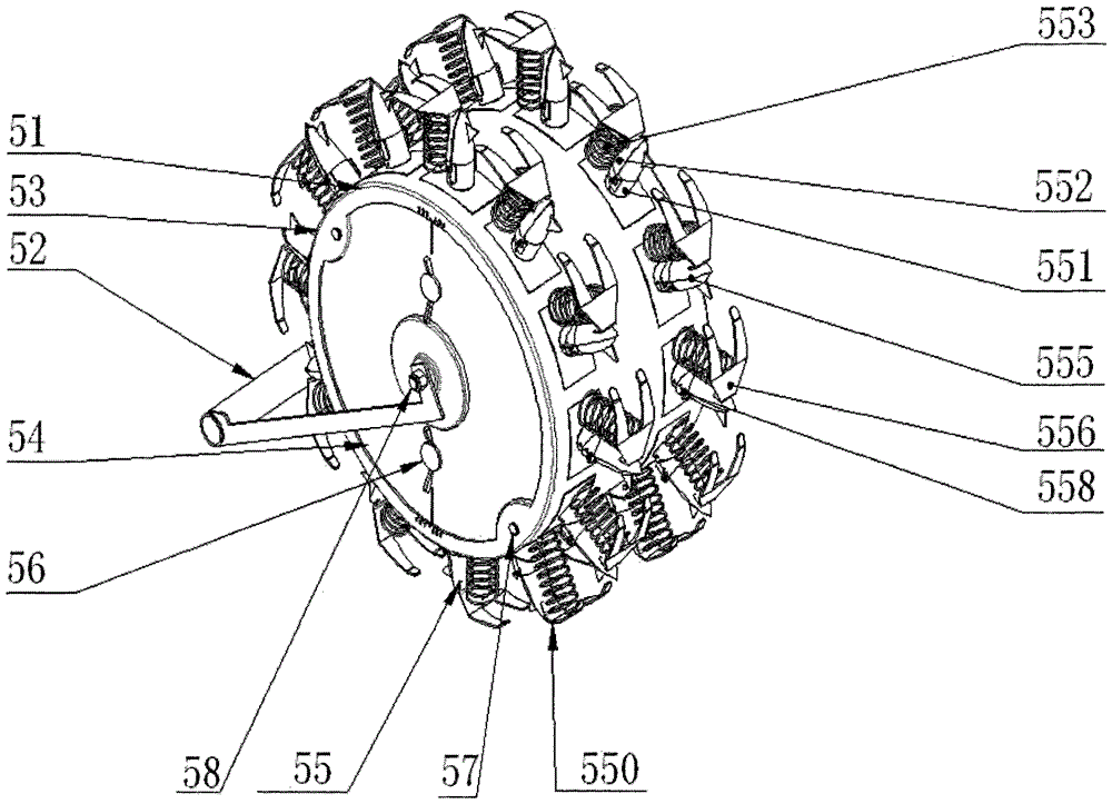 A dryland small particle seed full film covering hole planter