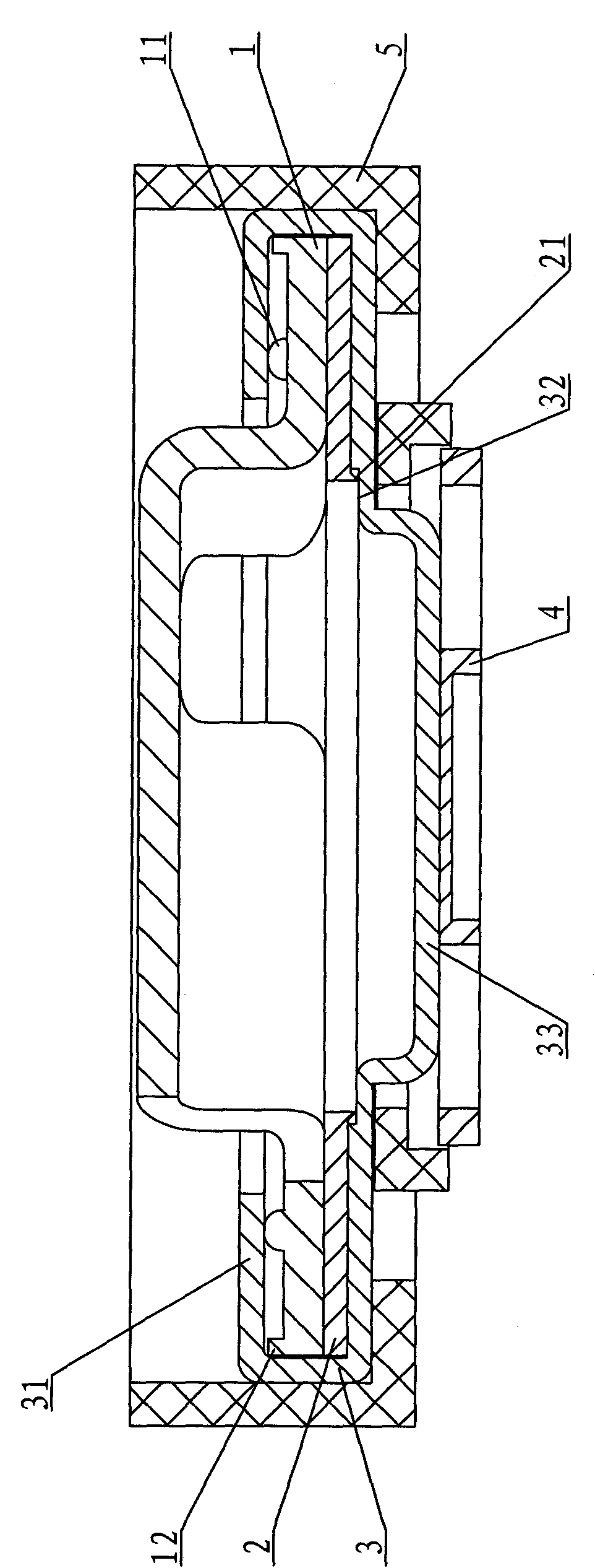 Explosion-proof cap of micro-resistance cylindrical lithium ion battery