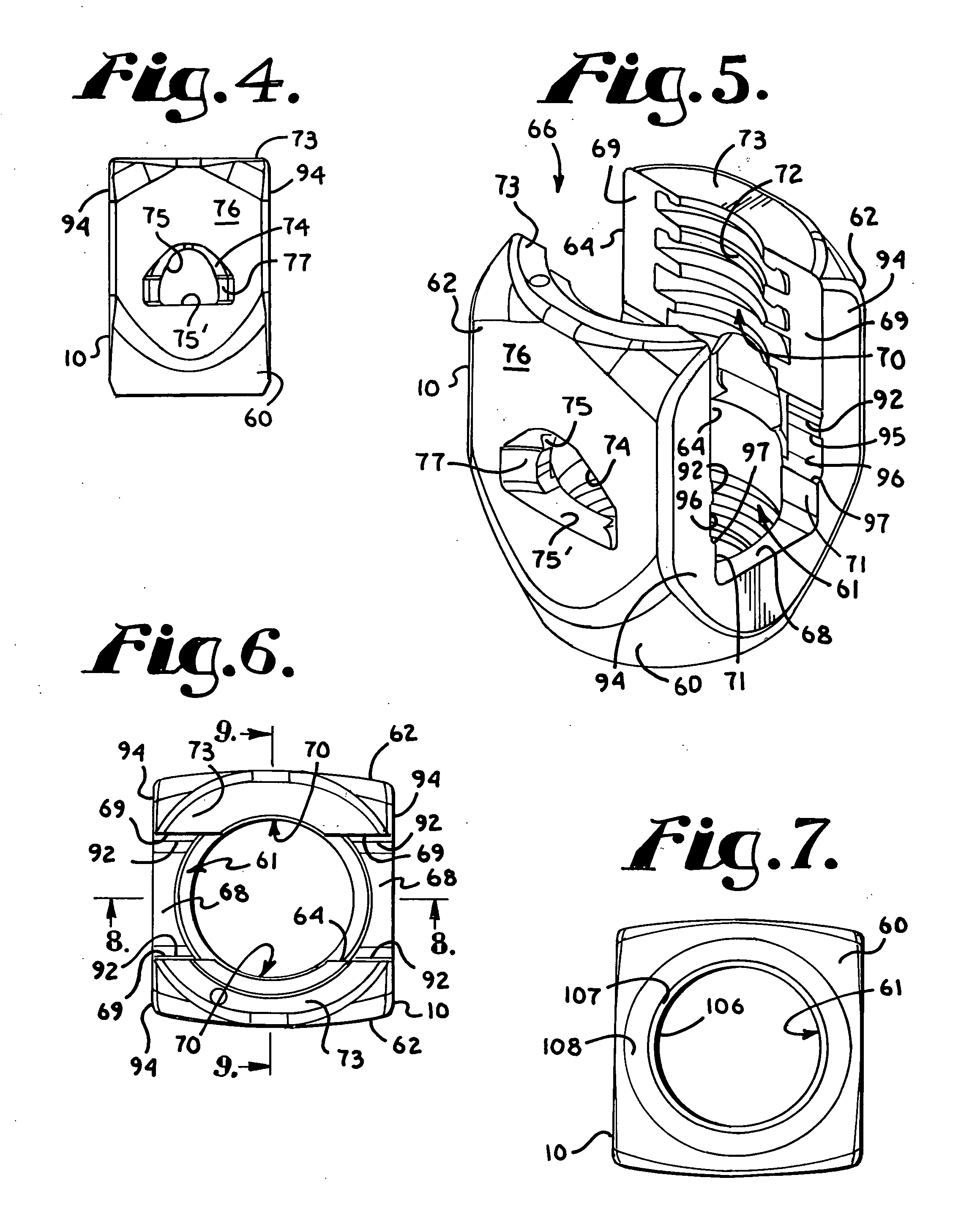 Polyaxial bone anchor with open planar retainer, pop-on shank and friction fit insert