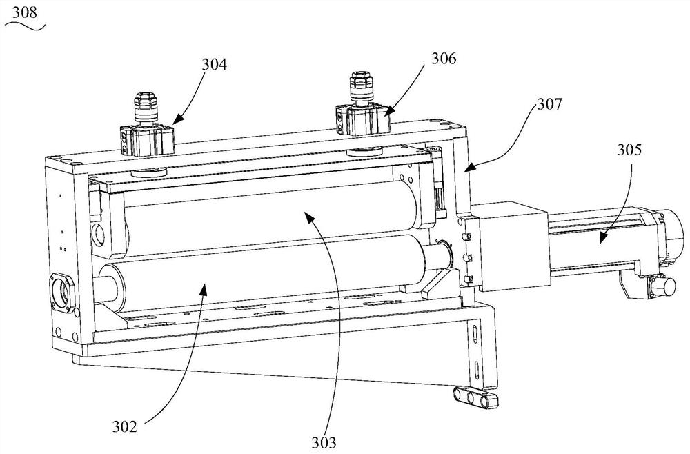 Multi-layer composite strip unwinding equipment