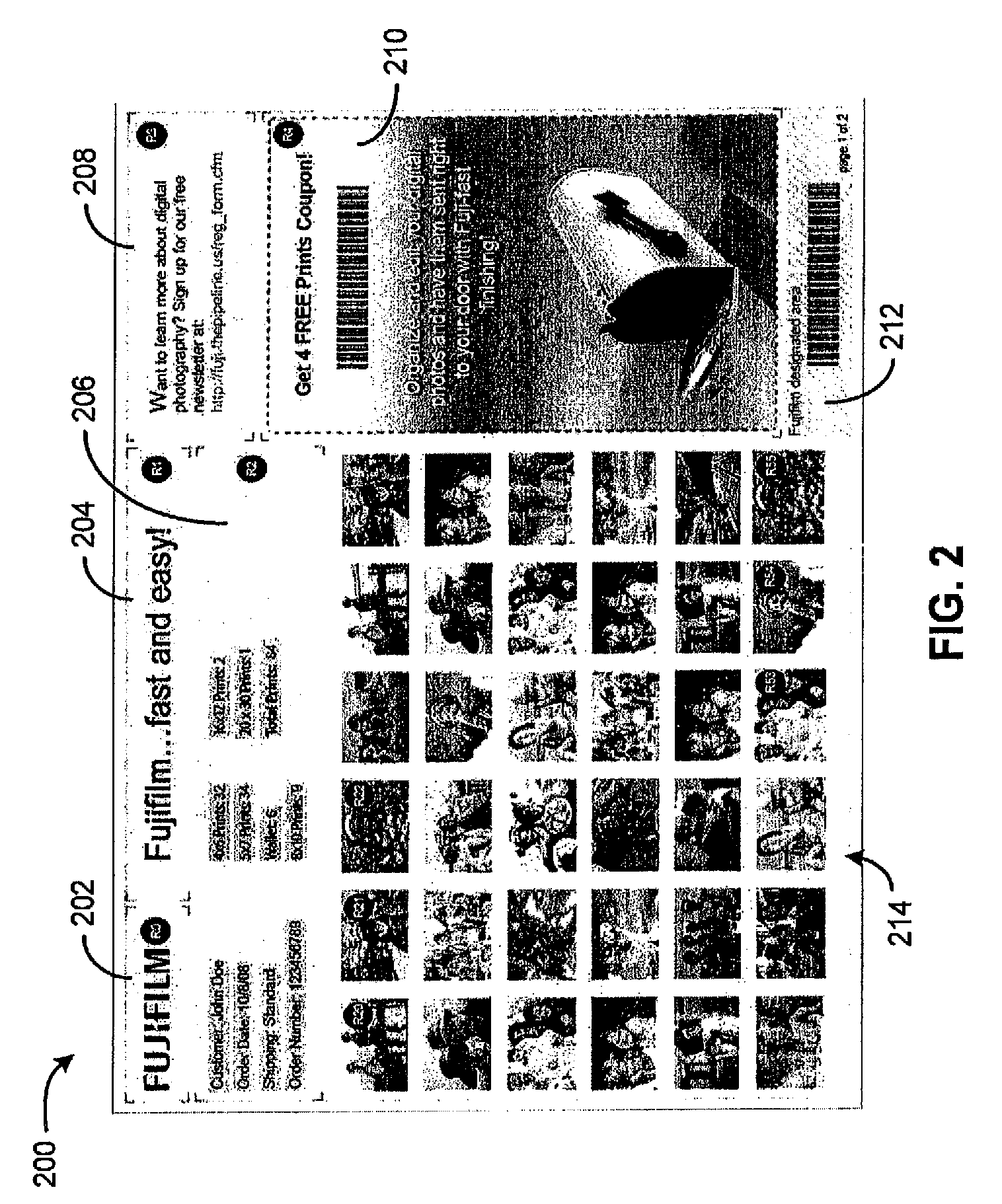 System and method for generating an enhanced index print product