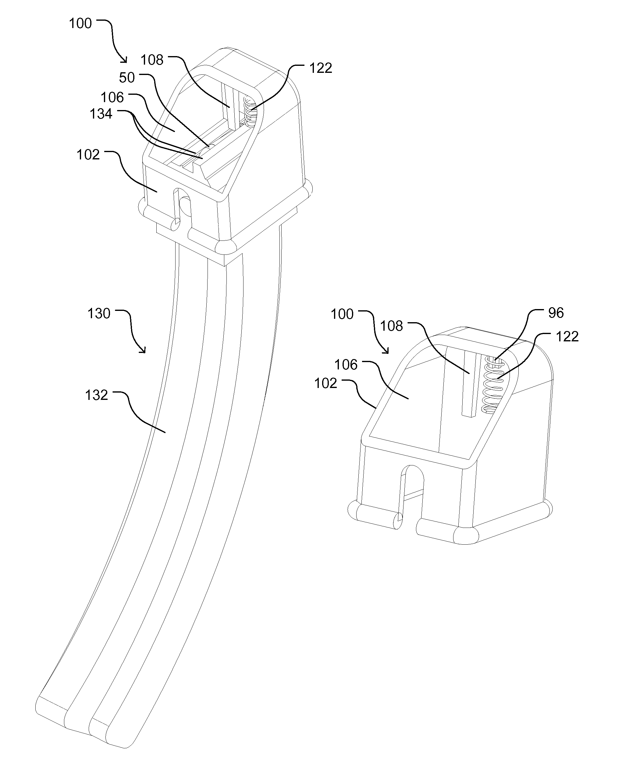 Self-raising magazine loader