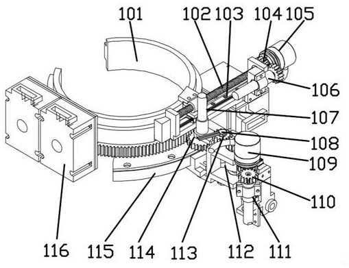 Robot for climbing and crossing between pipes