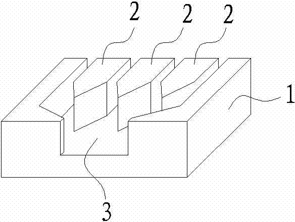 Discharge lip brick for crystal glass bubble column