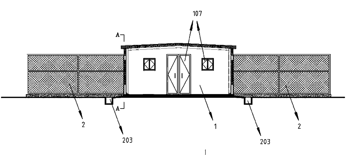 Laying chicken welfare breeding system