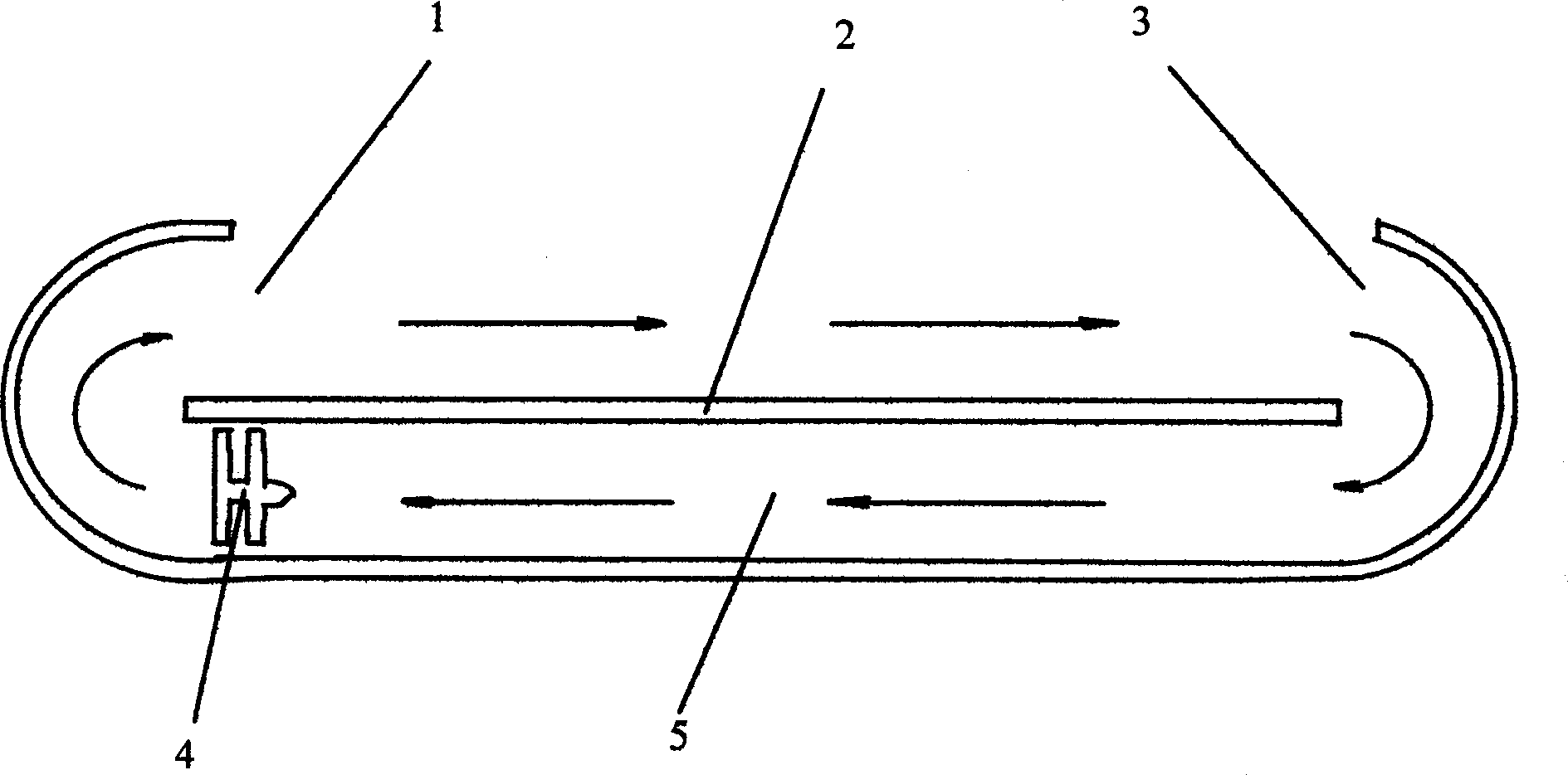 Air current circulation aircraft and method for making the same