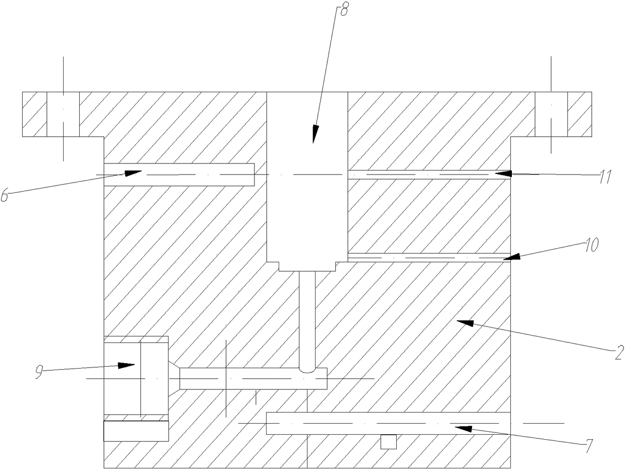 Novel hydraulic bulging test clamp