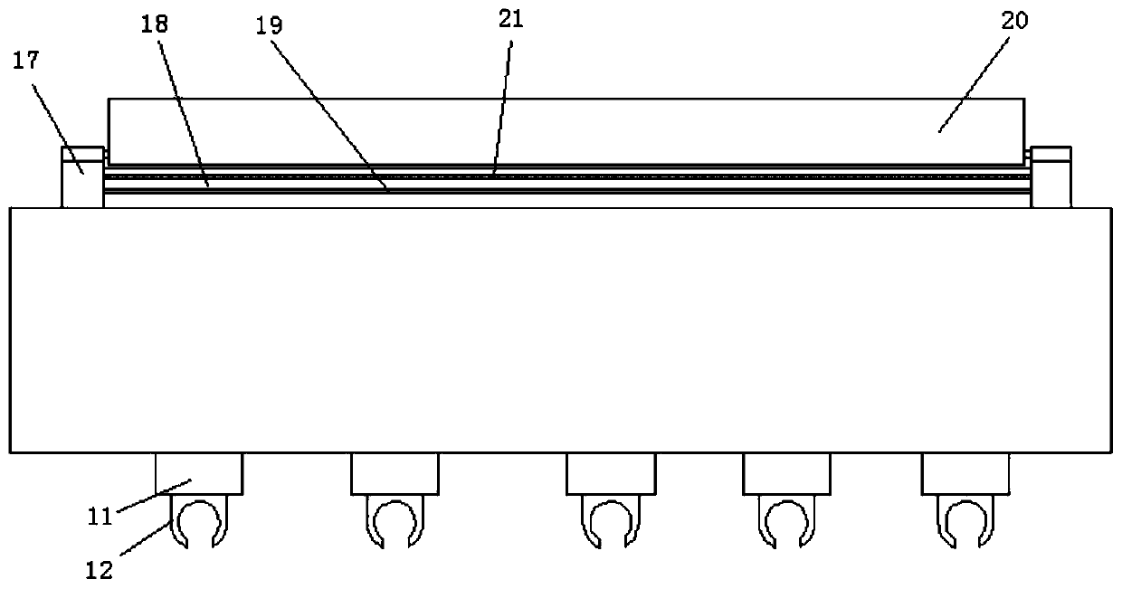 An adjustable fixed frame for dental instruments