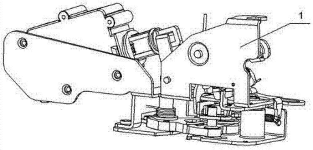 Central door locking with anti-mislocking mechanism