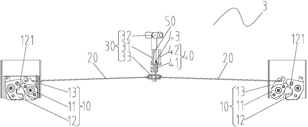 Lockset mechanism, automobile seat and automobile