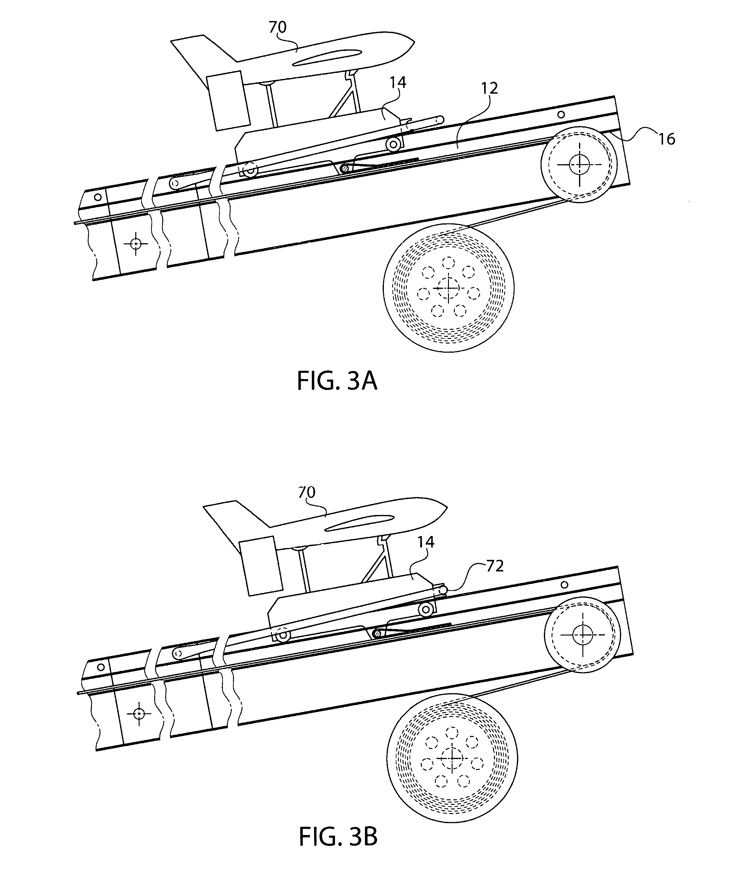 Electric unmanned aerial vehicle launcher